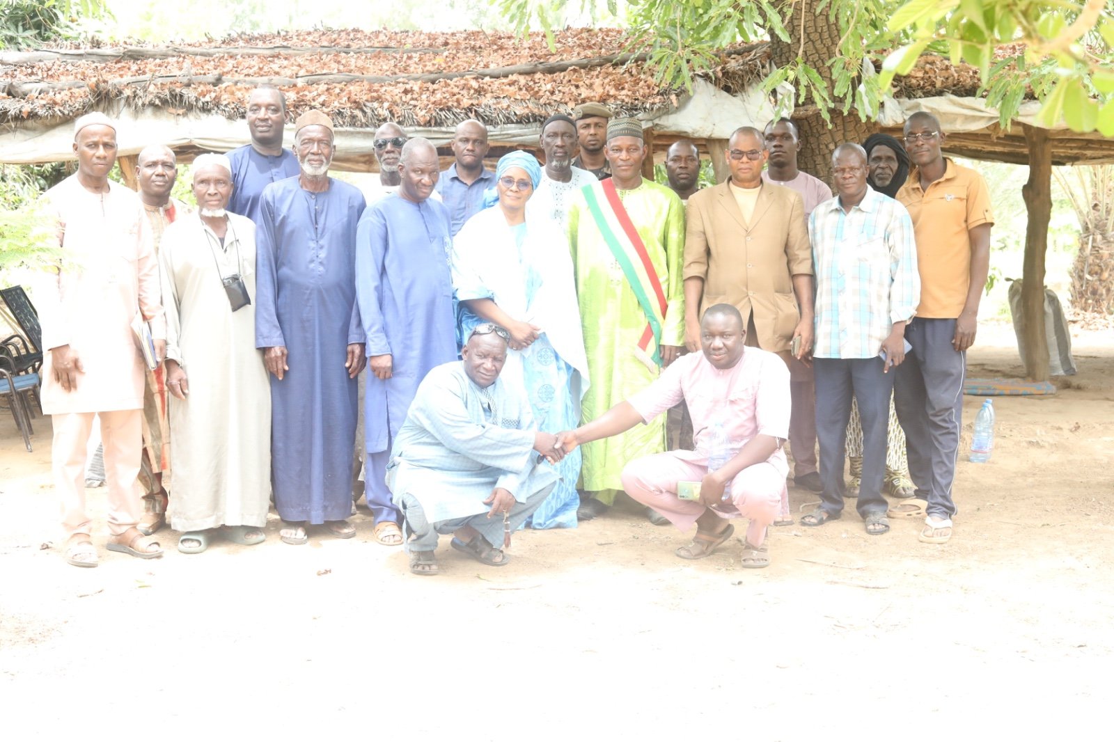 Visite de terrain de Mme la Directrice Générale de MALI-METEO